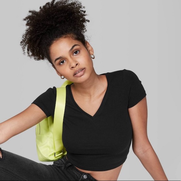 {bundle of 6} wild fable cropped tees - Picture 1 of 12